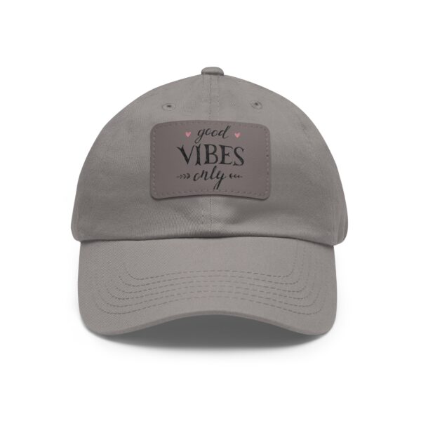 Dad Hat with Leather Patch (Rectangle) - Image 9