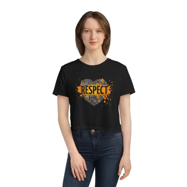 Women's Flowy Cropped Tee - Image 7