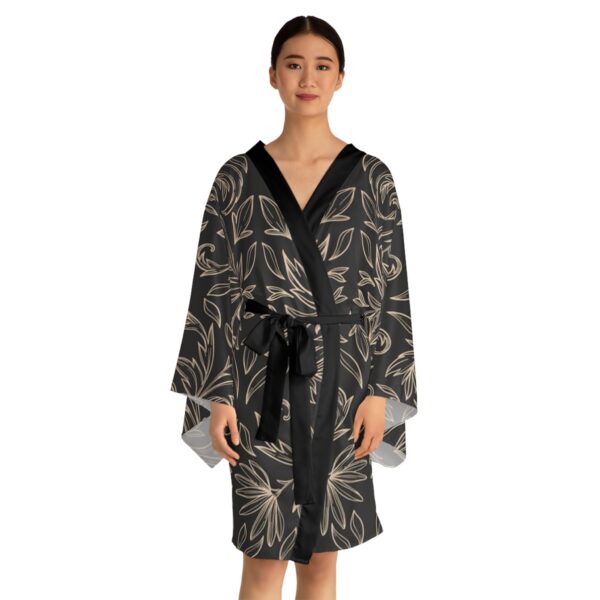Long Sleeve Kimono Robe - Image 8