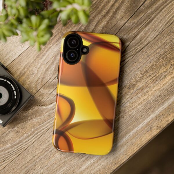 Stylish Tough Phone Case with Abstract Design - Image 198