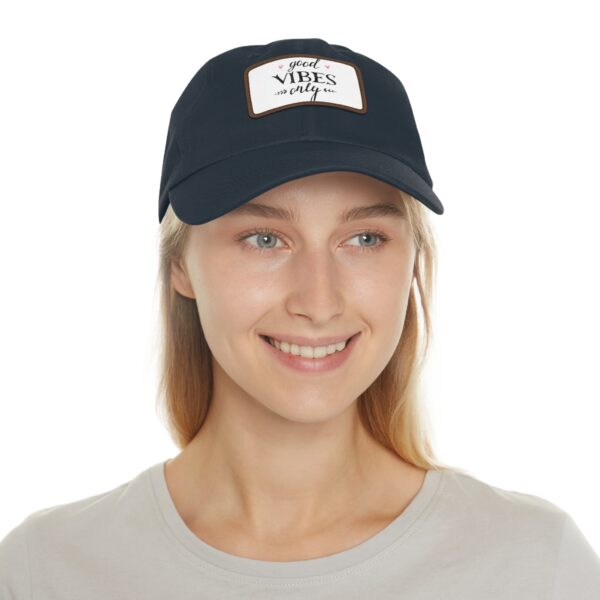 Dad Hat with Leather Patch (Rectangle) - Image 68