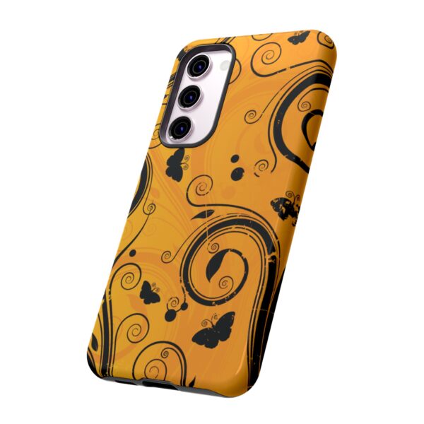 Stylish Phone Case - Floral Swirl Design, Unique Gift for Her, Phone Protector, Trendy Accessory, Autumn Decor - Image 124