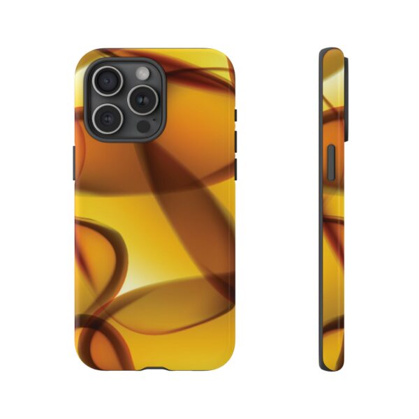 Stylish Tough Phone Case with Abstract Design - Image 157