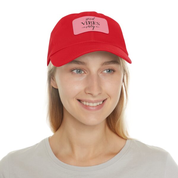 Dad Hat with Leather Patch (Rectangle) - Image 56