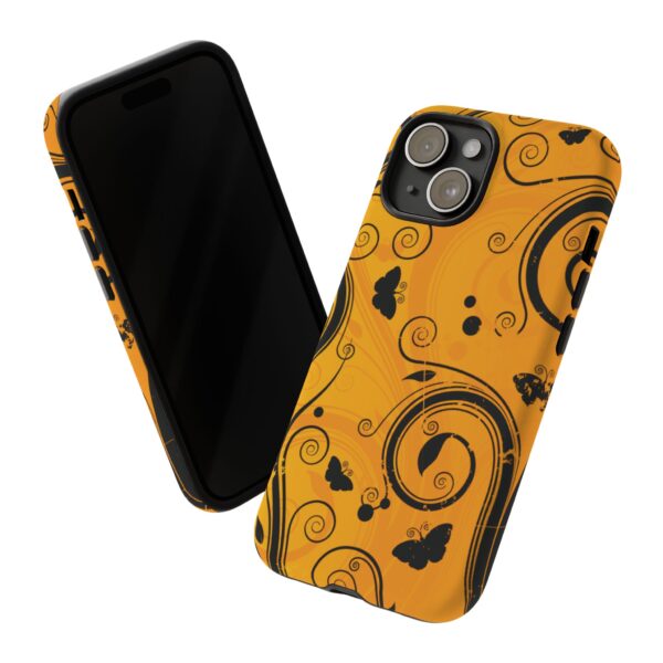 Stylish Phone Case - Floral Swirl Design, Unique Gift for Her, Phone Protector, Trendy Accessory, Autumn Decor - Image 143
