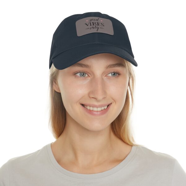 Dad Hat with Leather Patch (Rectangle) - Image 36