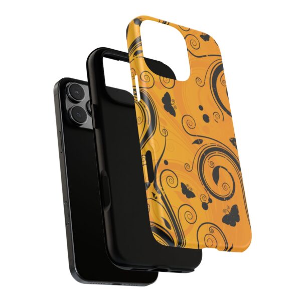 Stylish Phone Case - Floral Swirl Design, Unique Gift for Her, Phone Protector, Trendy Accessory, Autumn Decor - Image 217