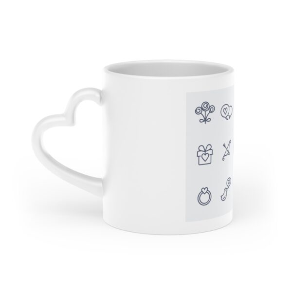 Heart-Shaped Mug - Image 3