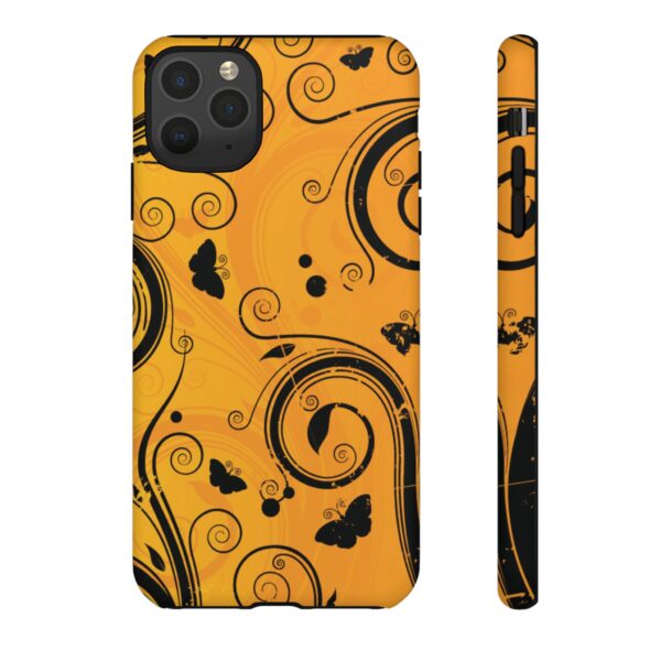 Stylish Phone Case - Floral Swirl Design, Unique Gift for Her, Phone Protector, Trendy Accessory, Autumn Decor - Image 20