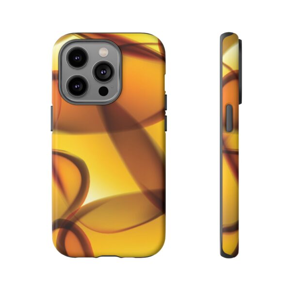 Stylish Tough Phone Case with Abstract Design - Image 95