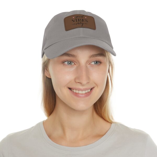 Dad Hat with Leather Patch (Rectangle) - Image 16