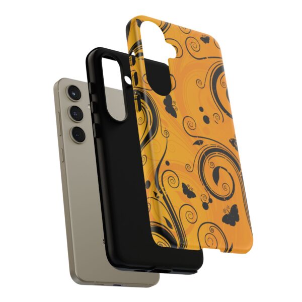 Stylish Phone Case - Floral Swirl Design, Unique Gift for Her, Phone Protector, Trendy Accessory, Autumn Decor - Image 178