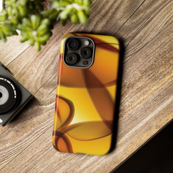 Stylish Tough Phone Case with Abstract Design - Image 159