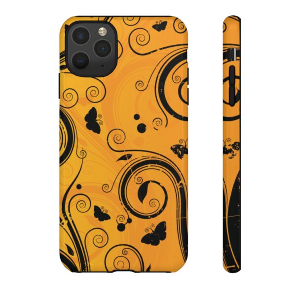 Stylish Phone Case - Floral Swirl Design, Unique Gift for Her, Phone Protector, Trendy Accessory, Autumn Decor - Image 19
