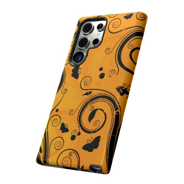 Stylish Phone Case - Floral Swirl Design, Unique Gift for Her, Phone Protector, Trendy Accessory, Autumn Decor - Image 132