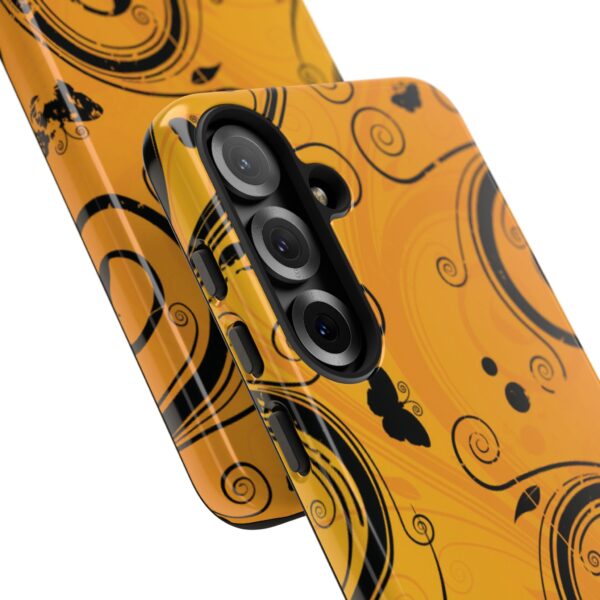 Stylish Phone Case - Floral Swirl Design, Unique Gift for Her, Phone Protector, Trendy Accessory, Autumn Decor - Image 228