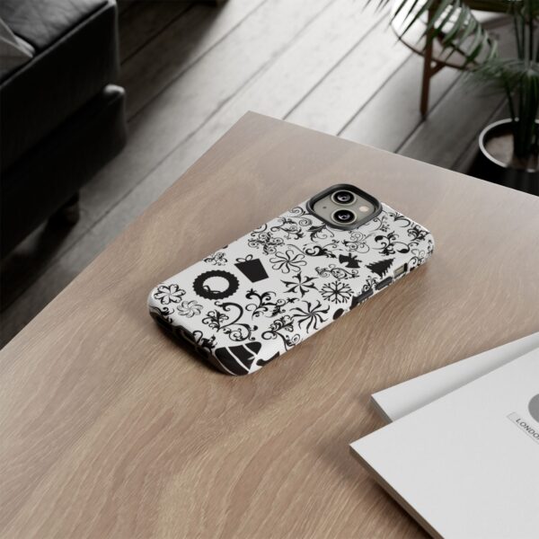 Holiday-Themed Tough Phone Cases with Festive Designs - Image 86