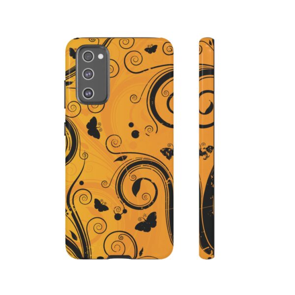 Stylish Phone Case - Floral Swirl Design, Unique Gift for Her, Phone Protector, Trendy Accessory, Autumn Decor - Image 63