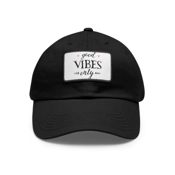 Dad Hat with Leather Patch (Rectangle) - Image 9