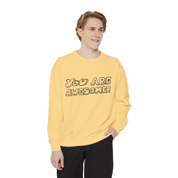 Unisex Garment-Dyed Sweatshirt - Image 11