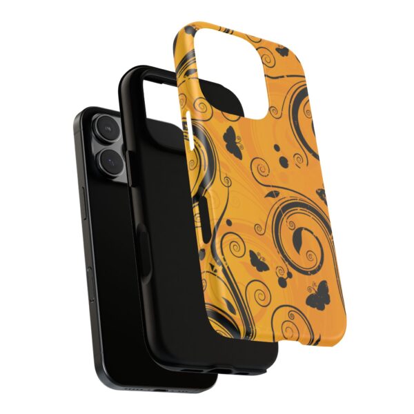 Stylish Phone Case - Floral Swirl Design, Unique Gift for Her, Phone Protector, Trendy Accessory, Autumn Decor - Image 209