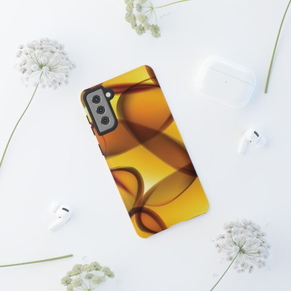 Stylish Tough Phone Case with Abstract Design - Image 56