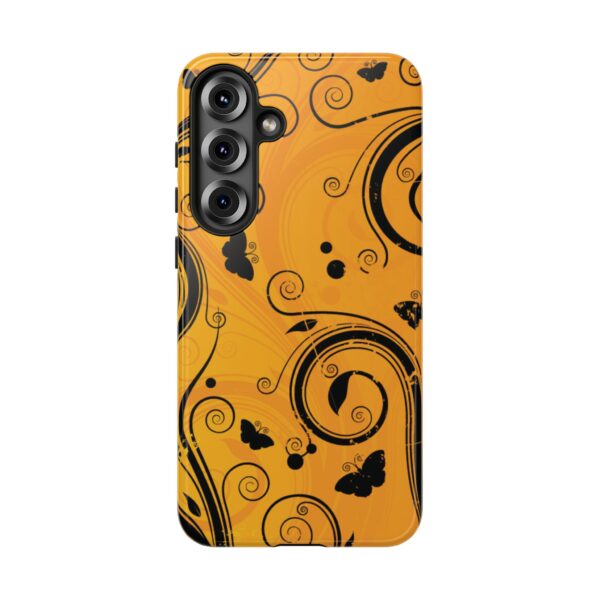 Stylish Phone Case - Floral Swirl Design, Unique Gift for Her, Phone Protector, Trendy Accessory, Autumn Decor - Image 227