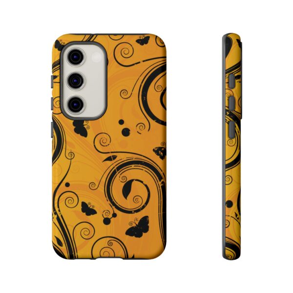Stylish Phone Case - Floral Swirl Design, Unique Gift for Her, Phone Protector, Trendy Accessory, Autumn Decor - Image 115