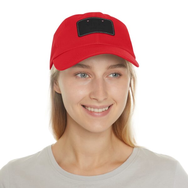 Dad Hat with Leather Patch (Rectangle) - Image 44