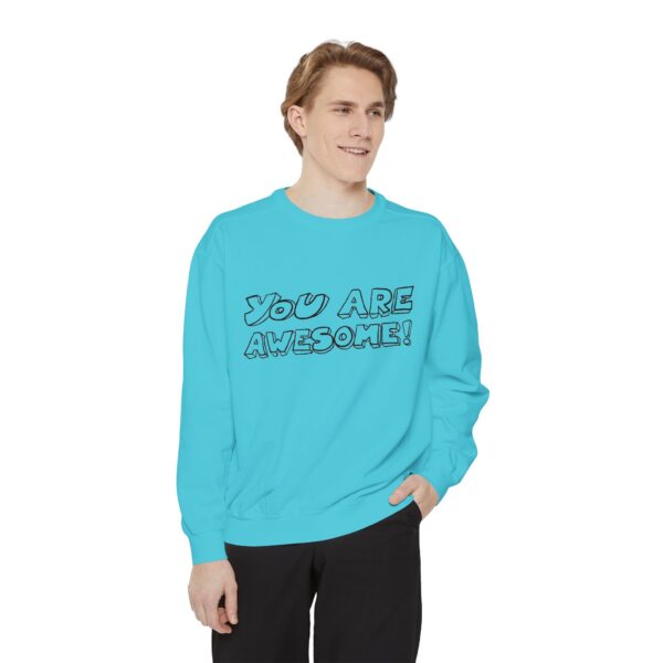 Unisex Garment-Dyed Sweatshirt - Image 39