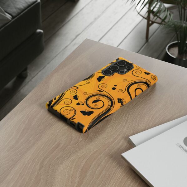 Stylish Phone Case - Floral Swirl Design, Unique Gift for Her, Phone Protector, Trendy Accessory, Autumn Decor - Image 82