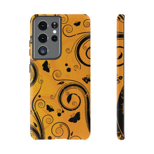 Stylish Phone Case - Floral Swirl Design, Unique Gift for Her, Phone Protector, Trendy Accessory, Autumn Decor - Image 59