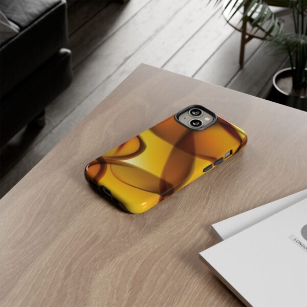 Stylish Tough Phone Case with Abstract Design - Image 86