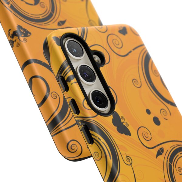 Stylish Phone Case - Floral Swirl Design, Unique Gift for Her, Phone Protector, Trendy Accessory, Autumn Decor - Image 176