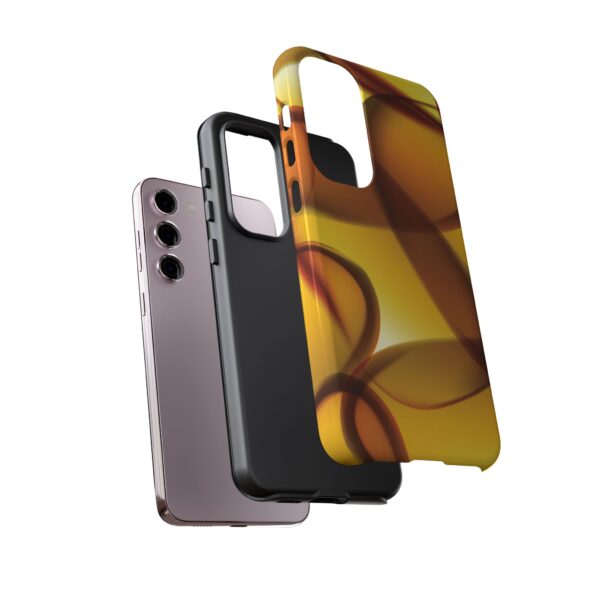 Stylish Tough Phone Case with Abstract Design - Image 125