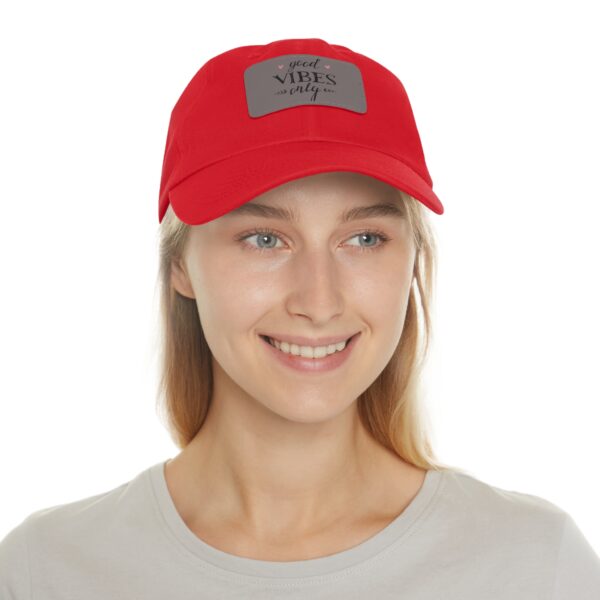 Dad Hat with Leather Patch (Rectangle) - Image 48