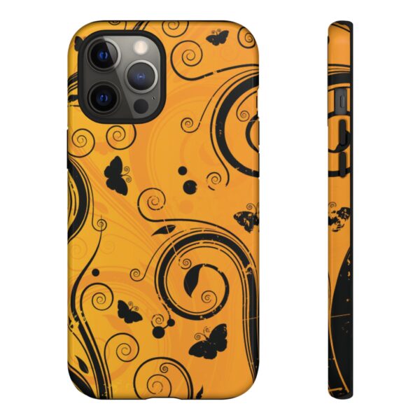 Stylish Phone Case - Floral Swirl Design, Unique Gift for Her, Phone Protector, Trendy Accessory, Autumn Decor - Image 33