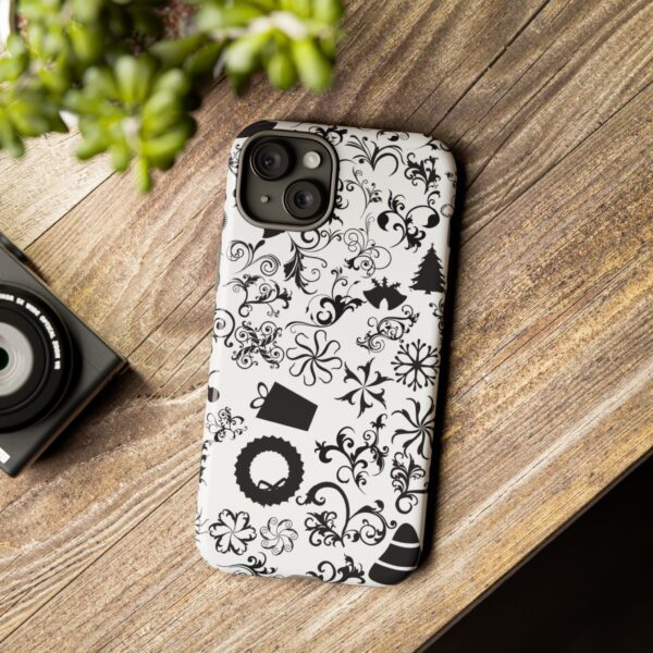 Holiday-Themed Tough Phone Cases with Festive Designs - Image 147