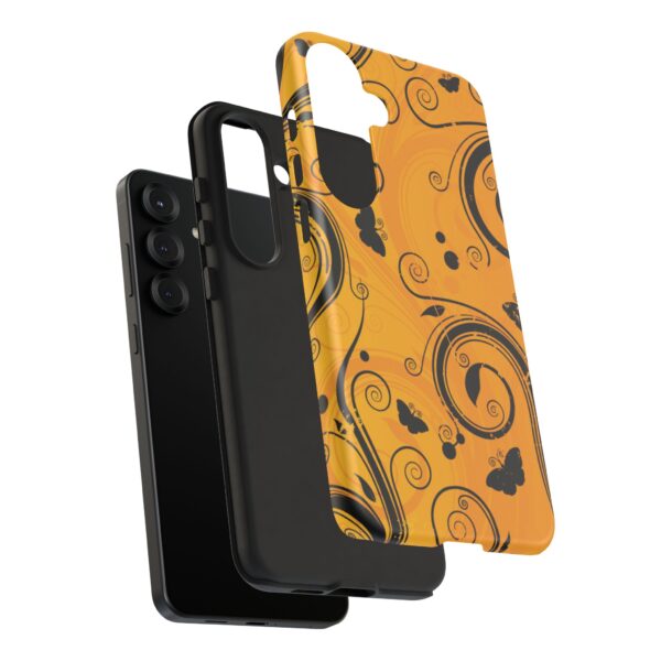 Stylish Phone Case - Floral Swirl Design, Unique Gift for Her, Phone Protector, Trendy Accessory, Autumn Decor - Image 234