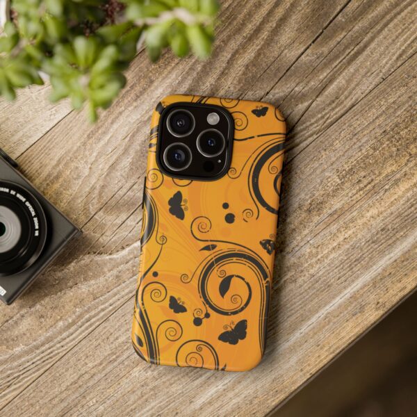 Stylish Phone Case - Floral Swirl Design, Unique Gift for Her, Phone Protector, Trendy Accessory, Autumn Decor - Image 210