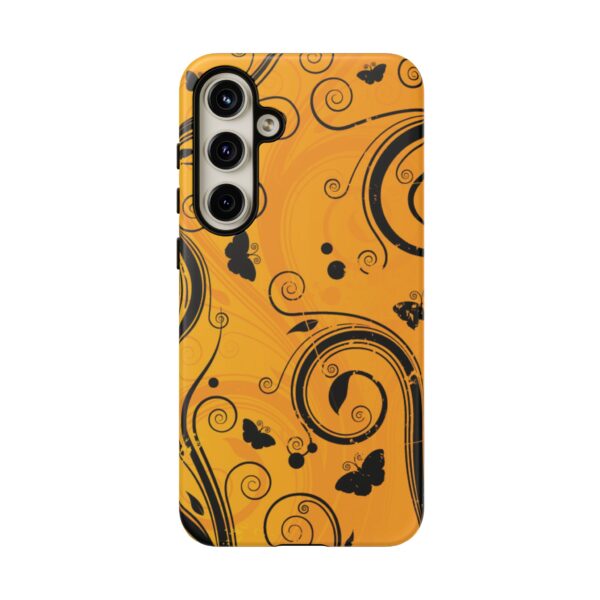 Stylish Phone Case - Floral Swirl Design, Unique Gift for Her, Phone Protector, Trendy Accessory, Autumn Decor - Image 175