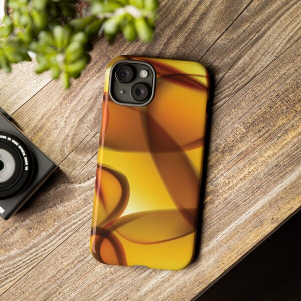 Stylish Tough Phone Case with Abstract Design - Image 147