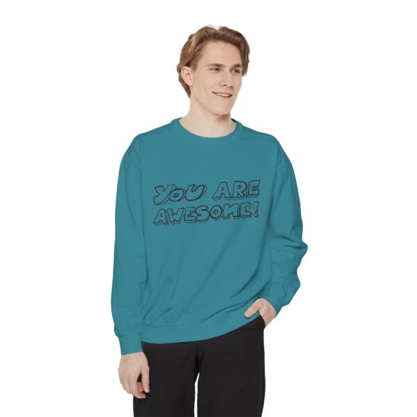 Unisex Garment-Dyed Sweatshirt - Image 35