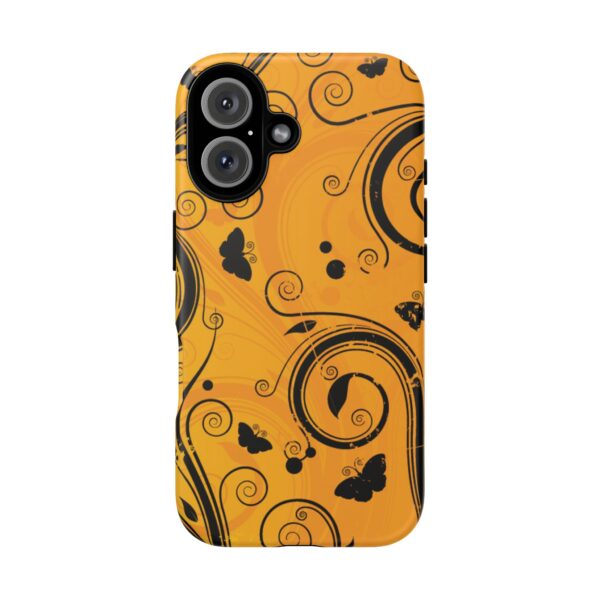Stylish Phone Case - Floral Swirl Design, Unique Gift for Her, Phone Protector, Trendy Accessory, Autumn Decor - Image 191