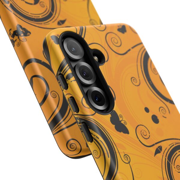 Stylish Phone Case - Floral Swirl Design, Unique Gift for Her, Phone Protector, Trendy Accessory, Autumn Decor - Image 232