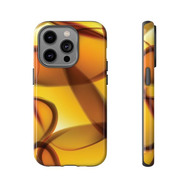 Stylish Tough Phone Case with Abstract Design - Image 91