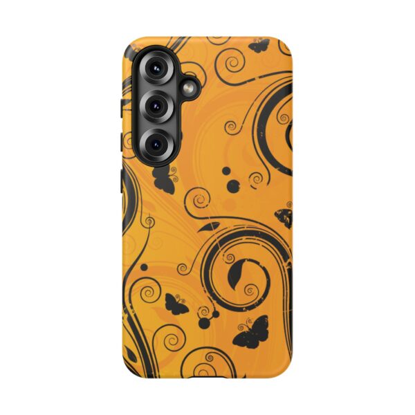 Stylish Phone Case - Floral Swirl Design, Unique Gift for Her, Phone Protector, Trendy Accessory, Autumn Decor - Image 223