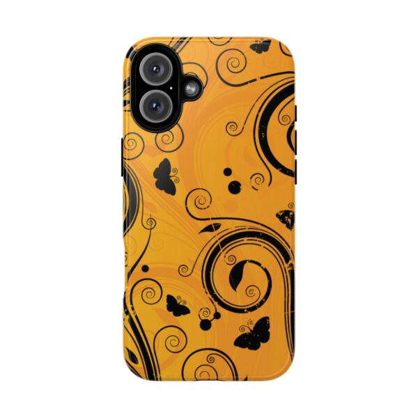 Stylish Phone Case - Floral Swirl Design, Unique Gift for Her, Phone Protector, Trendy Accessory, Autumn Decor - Image 195