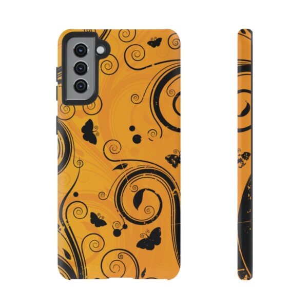 Stylish Phone Case - Floral Swirl Design, Unique Gift for Her, Phone Protector, Trendy Accessory, Autumn Decor - Image 57
