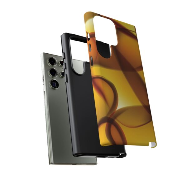 Stylish Tough Phone Case with Abstract Design - Image 137